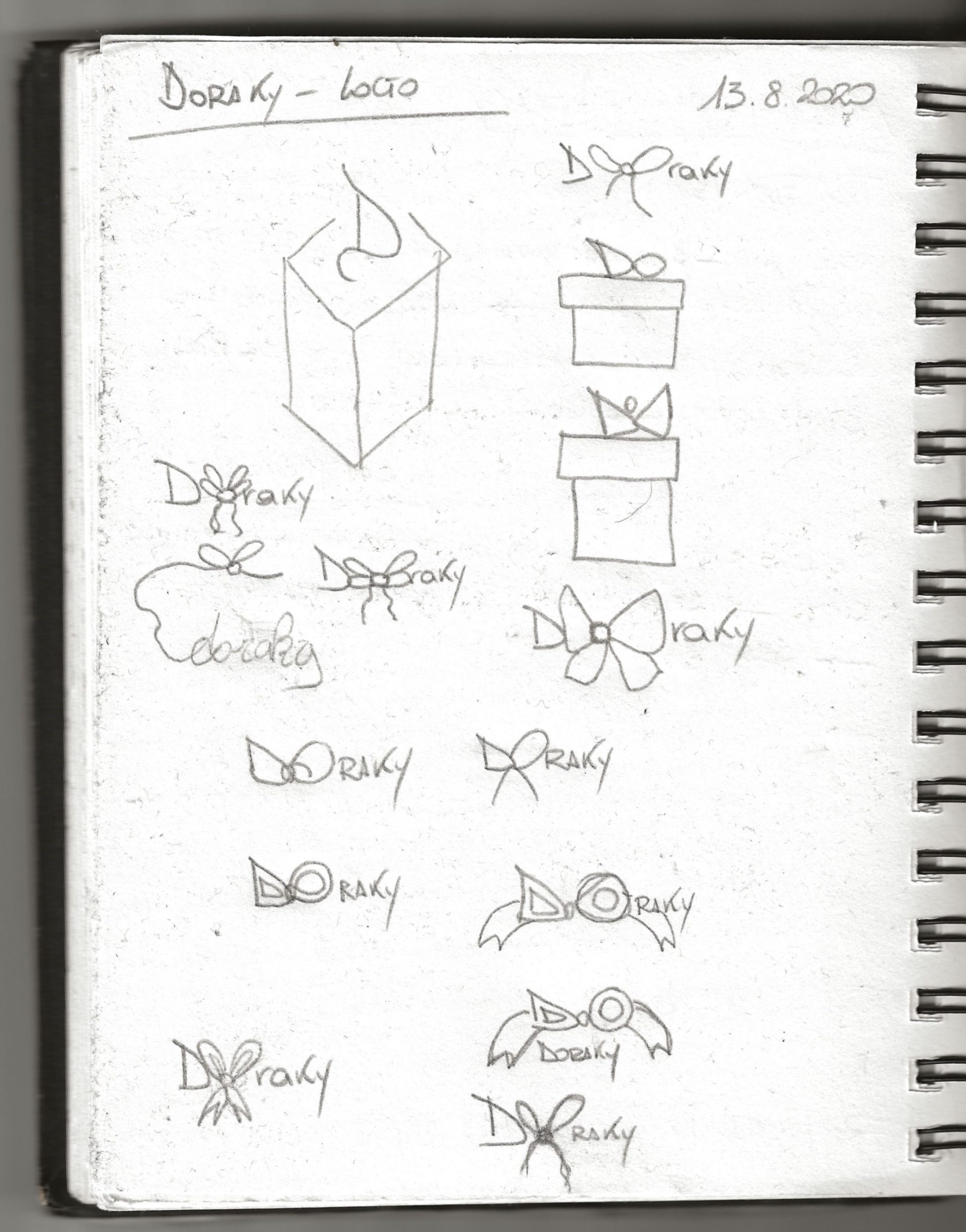 doraky_logo_sketches