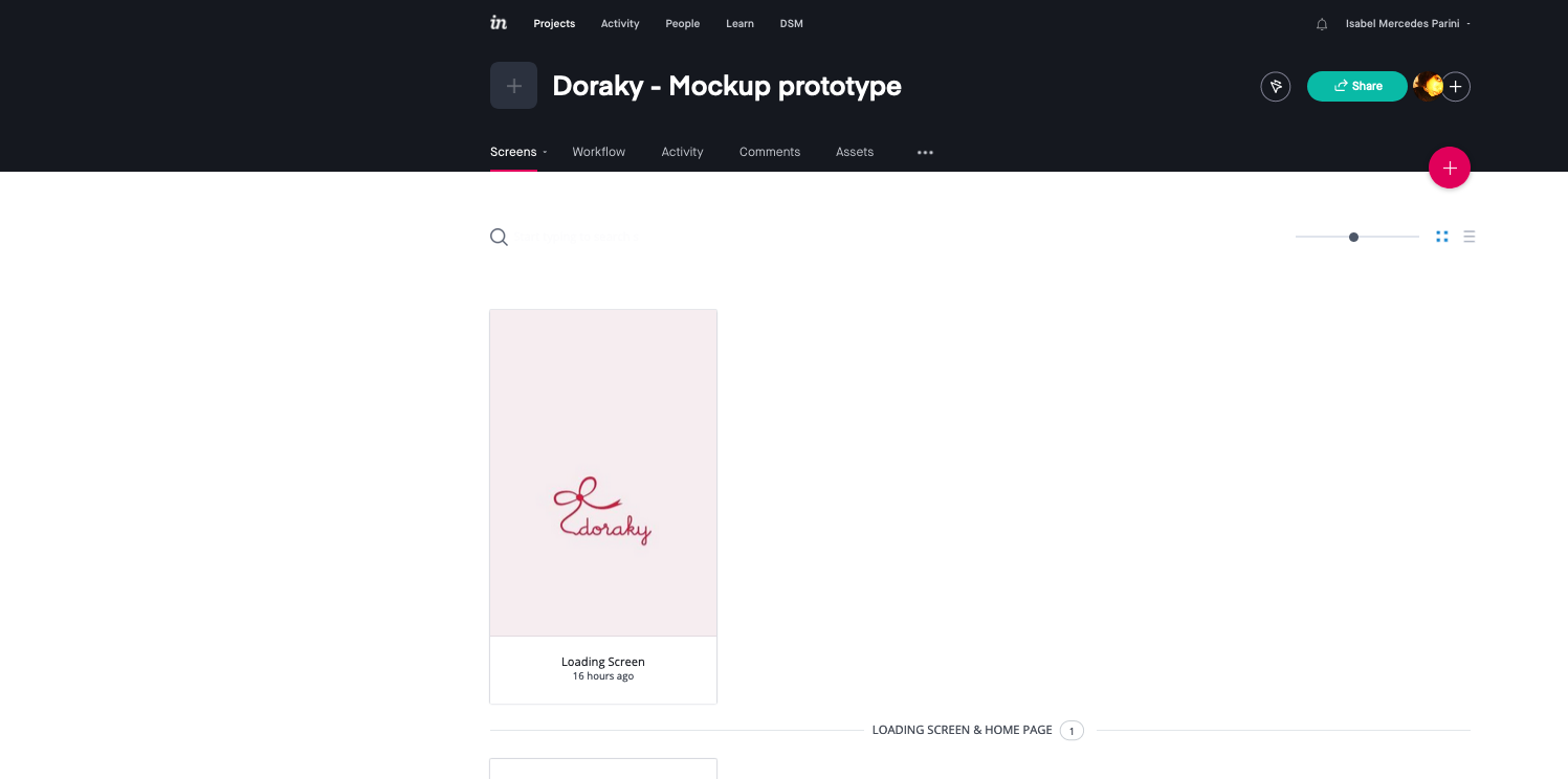 Mockup Prototype