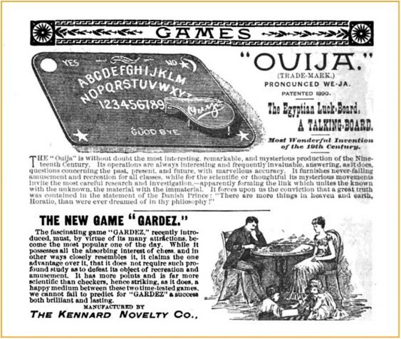 ouija old photo